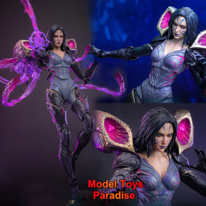 Hot Toys VGM57 1/6 Collectible League of Legends Kai'Sa Daughter of the Void 12 Inch Full Set Woman Soldier Action Figure Model