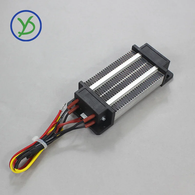 220V 300W PTC ceramic air heater Electric heater Insulated with 70C thermostat protector 76A2 120*50mm