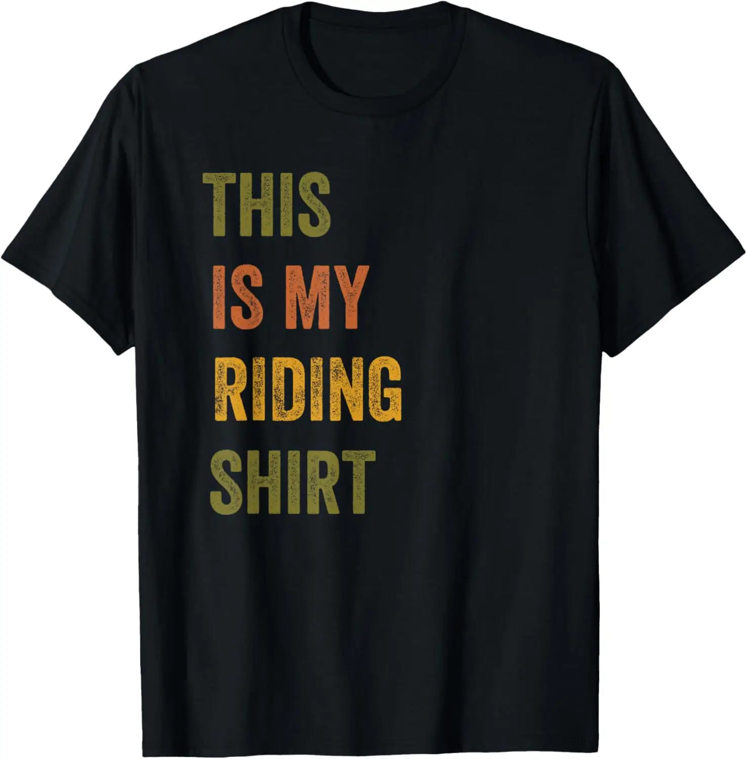 

Футболка This Is My Riding с винтажным текстом в стиле ретро