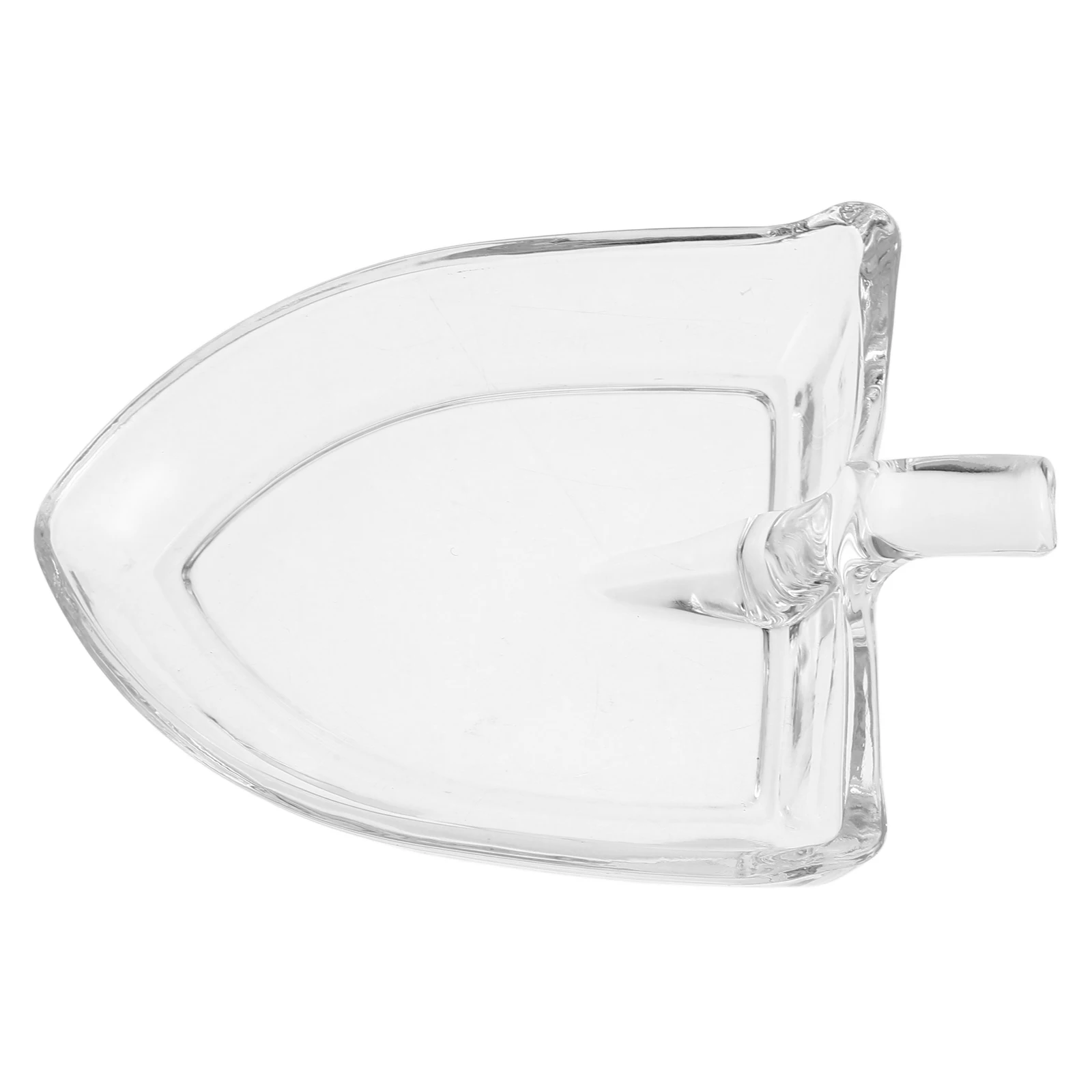 

Glass Salad Bowl 120Ml Creative Clear Modern Fruit Tray for Kitchen Serving Desserts Snacks Mixing Bowl Party Use