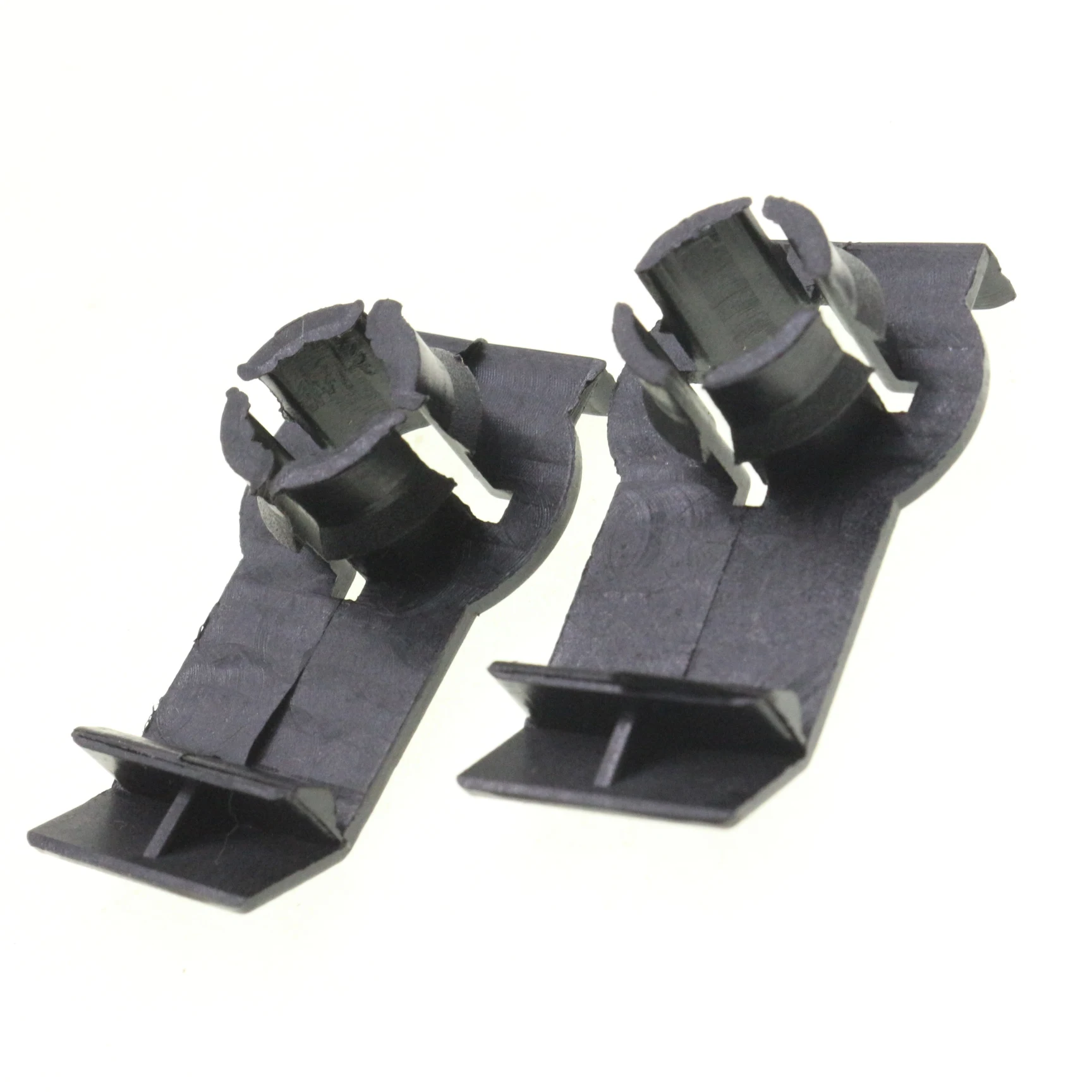 2 Pcs Window Regulator Mounting Clips Fastener For BMW X5 2000–2006 Front Left/Right Door 51-33-8-254-781 Black Plastic Retainer