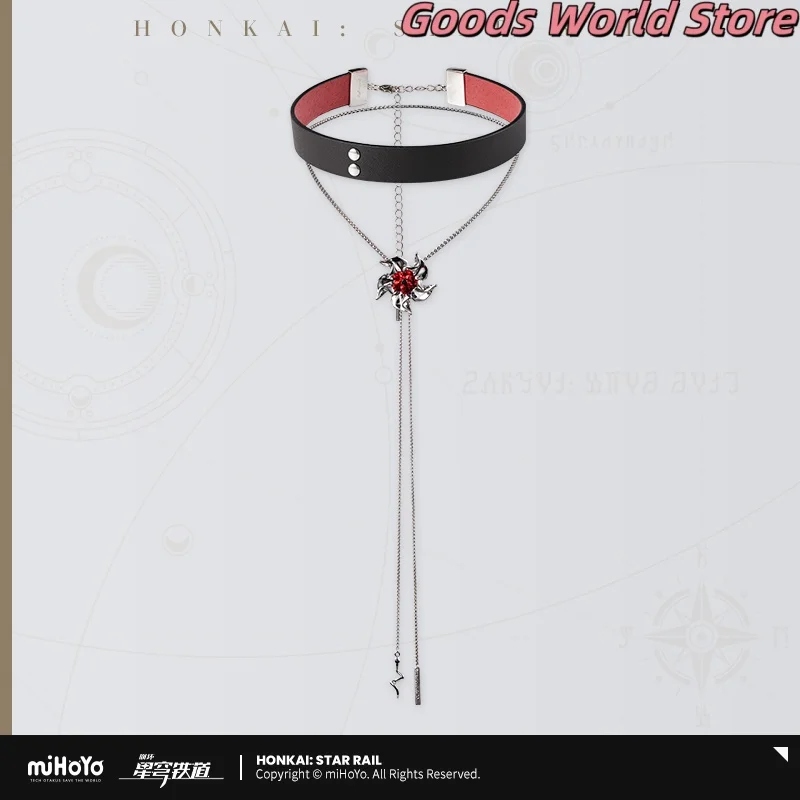 

В наличии ожерелье Acheron, оригинальный Honkai Star Rail Raiden Bosenmori Mei Acheron, аксессуары для костюмов для косплея, подарок на Хэллоуин