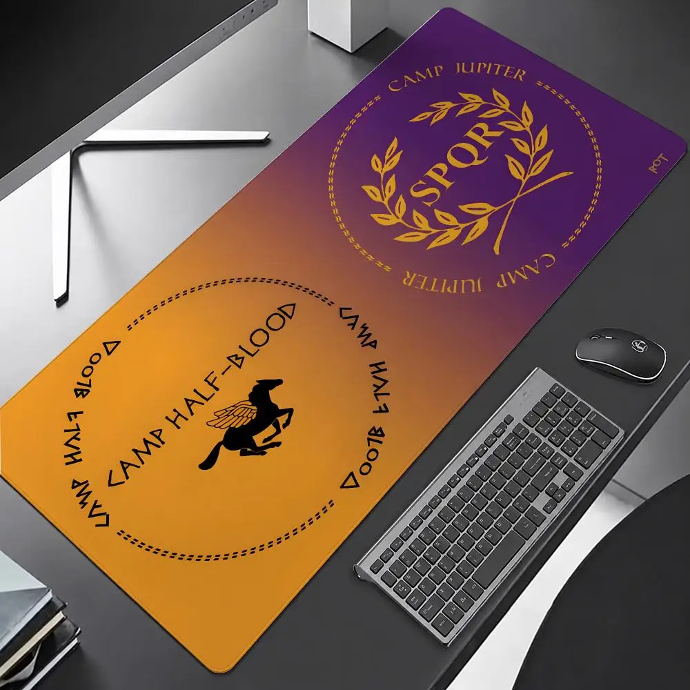 Camp Half-Blood Mouse Pad Mouse Pad Anti-Slip Rubber Base Extended Desk Mat For Gamers Office Computer Accessories