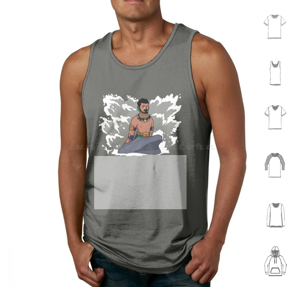 The Little Mutant Tank Tops Vest Sleeveless Namor Mutant Wakanda Forever The Little Mermaid