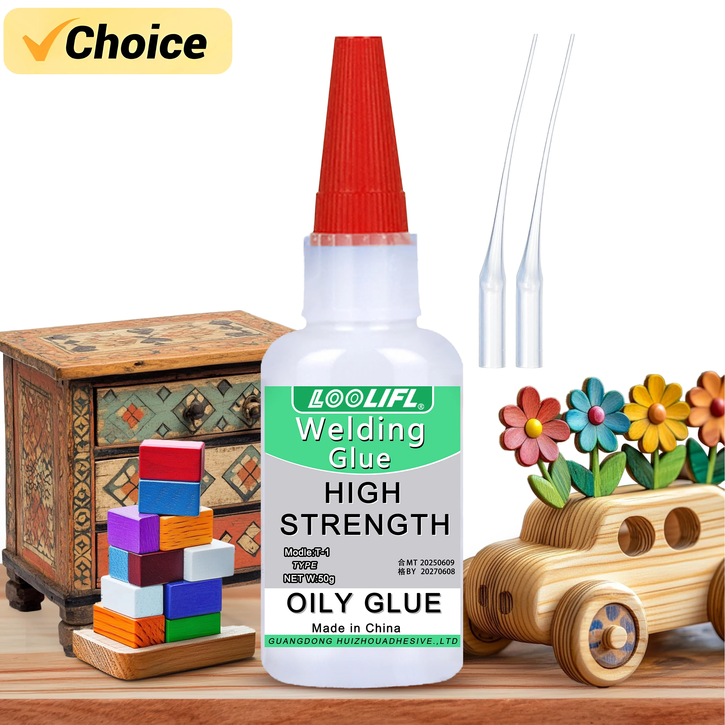 High-strength oily adhesive for welding resin, ceramics, wood and glass-all-purpose super adhesive strong quick sol