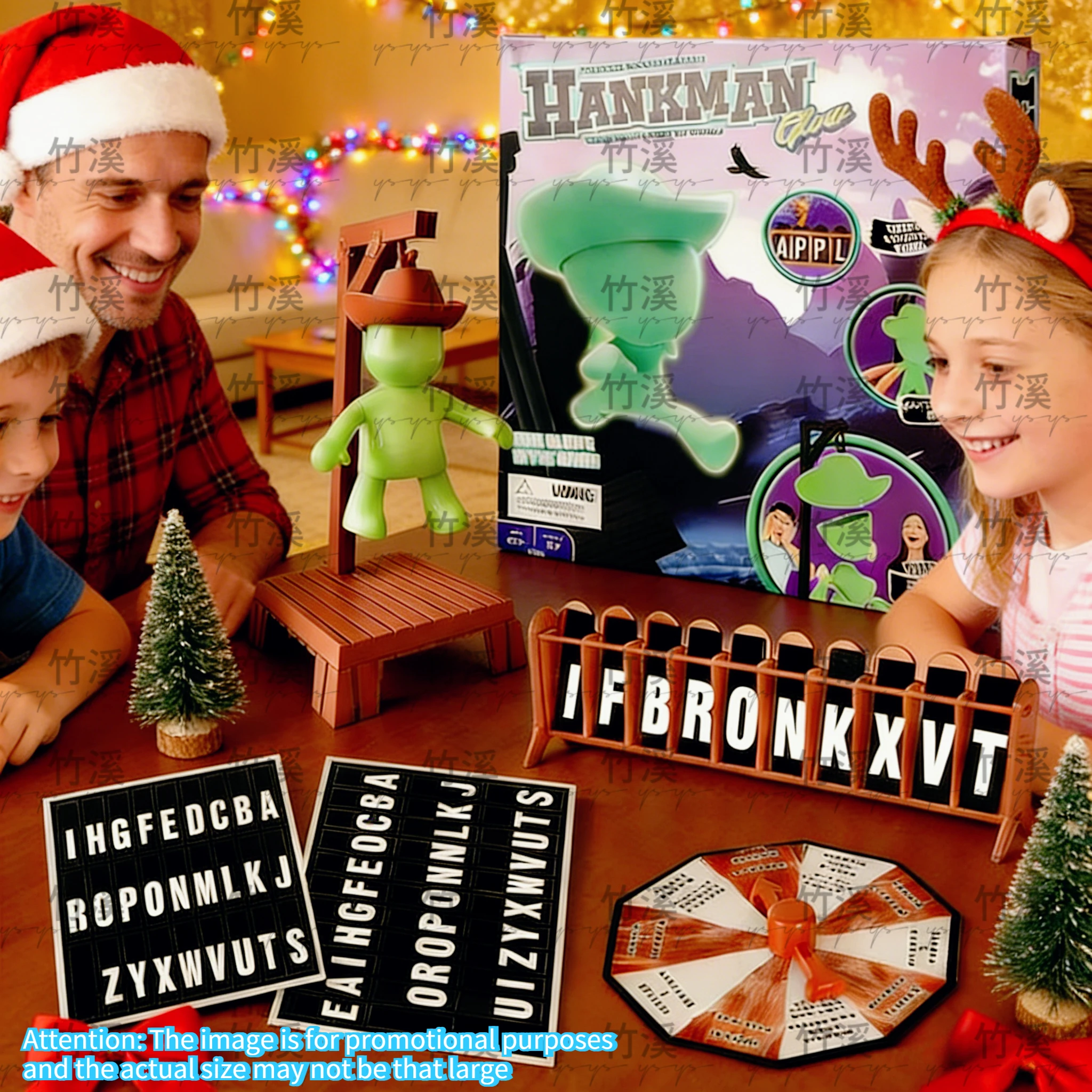 

Magnetic Hangman Game: Family Travel Board with Spelling Fun for Kids & Adults, Christmas Party Gift