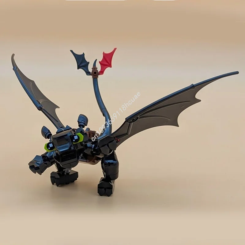 179 pezzi MOC modello senza denti blocchi di costruzione architettura fai da te idea creativa educazione regalo di Natale giocattoli in mattoni compleanno per bambini