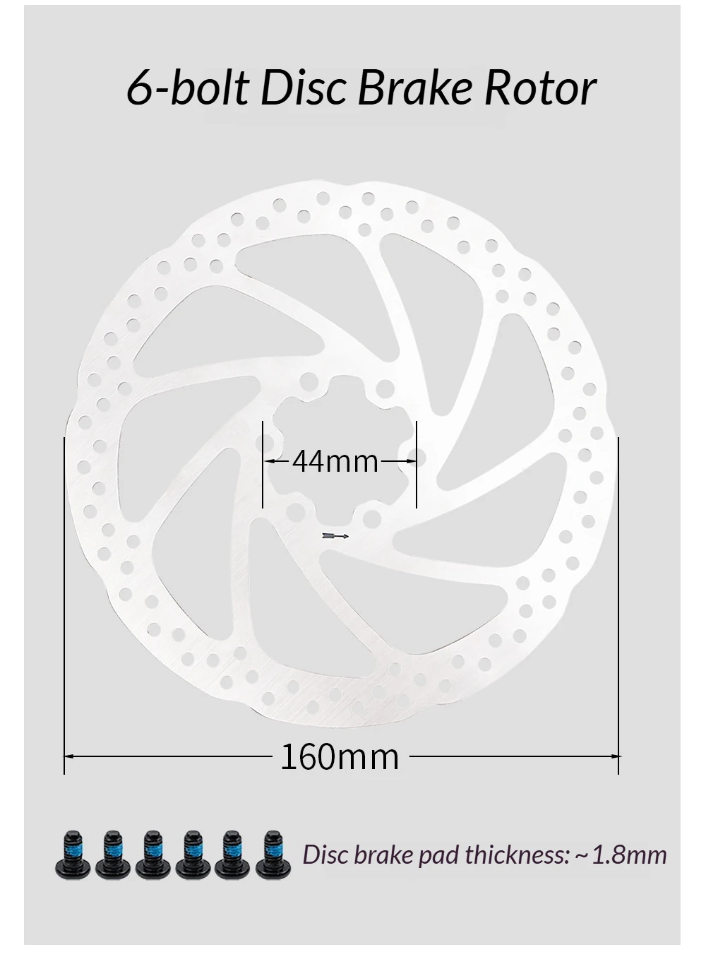 MEROCA M4 4-Kolben Hydraulisches Scheibenbremsen-Set Mountainbike Vorne 800/Hinten 1400mm 160mm Rotor MTB Fahrrad-Bremszange – Detail 9