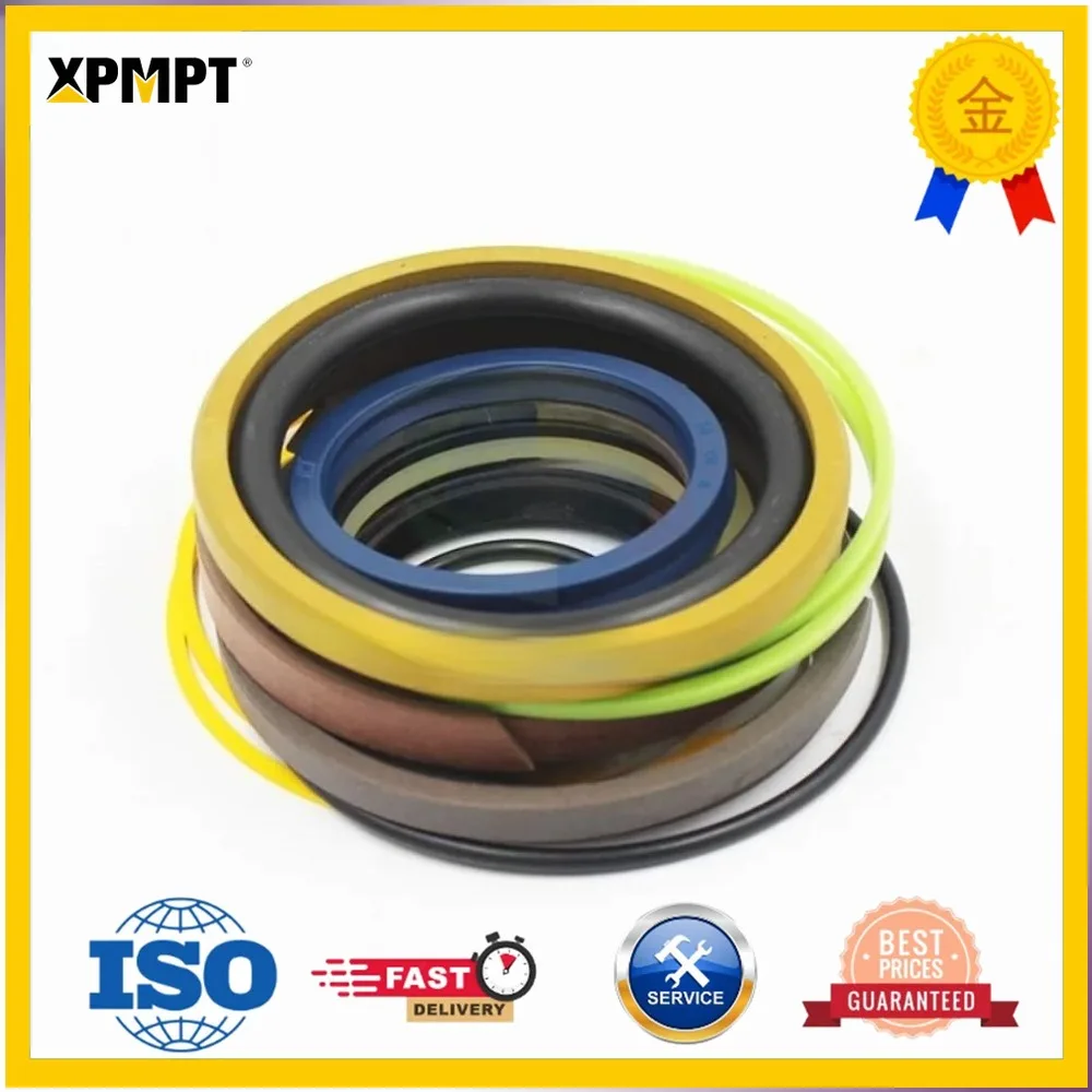 PV01V00047R300 DOZER CYLINDER SEAL KIT Compatible with KOBELCO SK27SR-3 PV10 27SR-5 27SR Excavator Parts