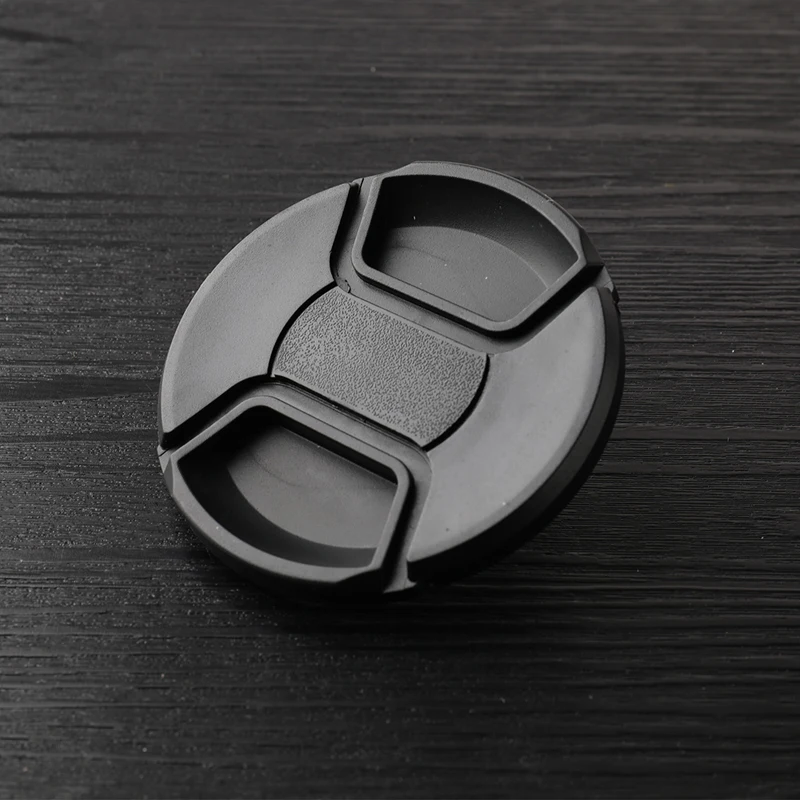 1PC Camera Lens Cap High-quality 40.5mm 49mm 52mm 55mm 58mm 62mm 67mm 72mm 77mm 82mm Snap on Front Lens Cap for Camera