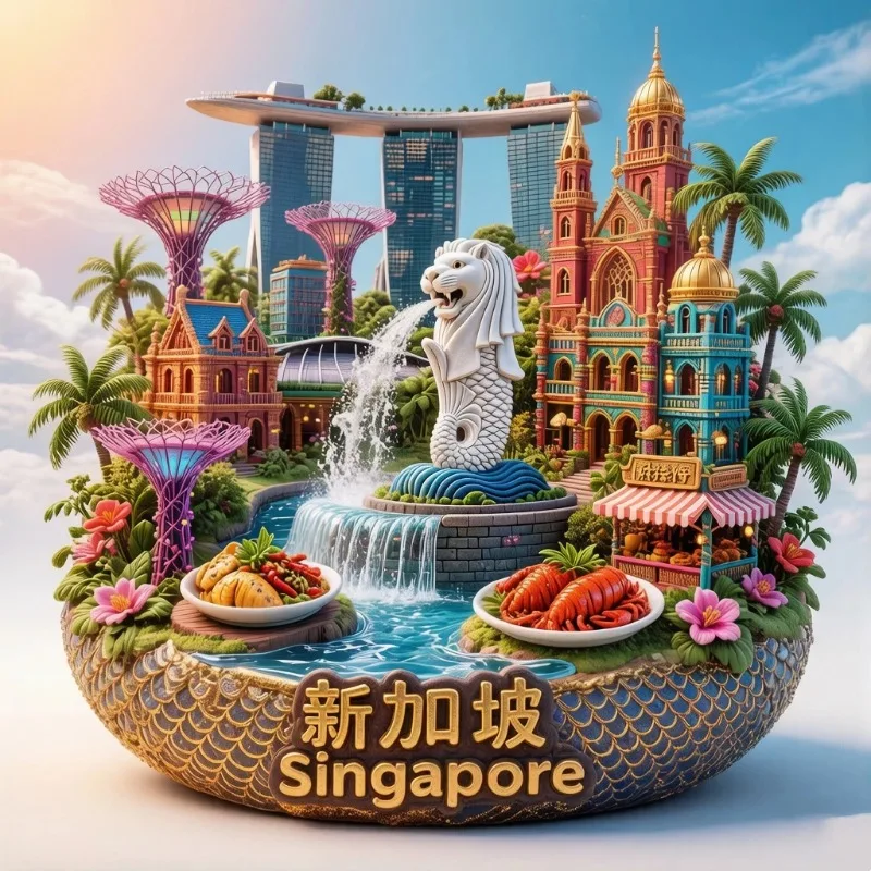Ungarn Budapest Metall-Kühlschrankmagnete New York Souvenirs Malaysia Thailand Brüssel Barcelona Island Dubai Kühlschrankaufkleber – Detail 1