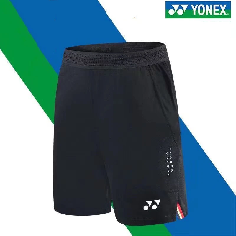 New Y0NEX Men's sports competition Badminton shorts Quick dry Breathable Training Running shorts Fitness pants Summer shorts