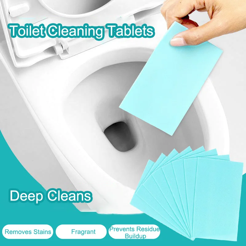 30Pcs Toilet Cleaning Tablets 30pcs Instant Toilet Cleaning Tablets Stain Removal & Fragrance Bathroom Toilet Cleaning Tablets