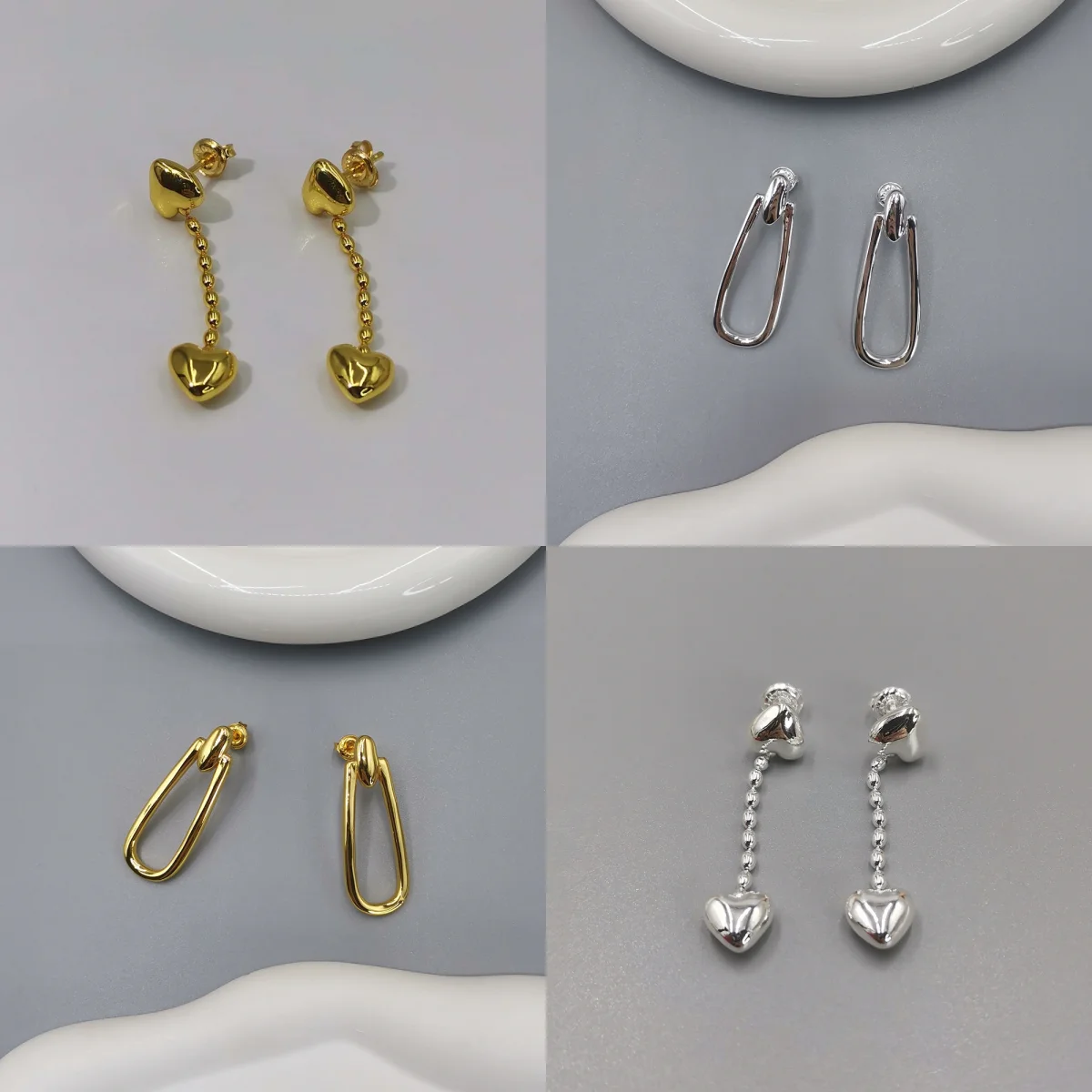 

2025 European and American Summer Hot Sales Uno Fashion Versatile Earrings Women's Fashion Accessories Gifts