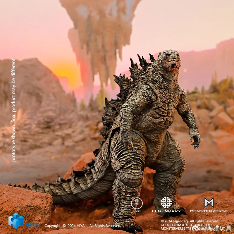 HIYA 18CM 7-Zoll-Actionfigur Exquisite Basic-Serie Godzilla X Kong The New Empire Godzilla Skull Crawler Godzilla 2014 Anime – Detail 2