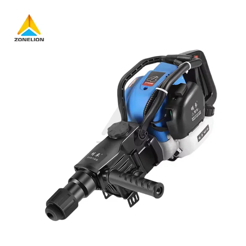 Widely Used Superior Quality Multifunctional Petrol Pick Portable Drilling Machine Hammer Rock Drill Stone Crusher