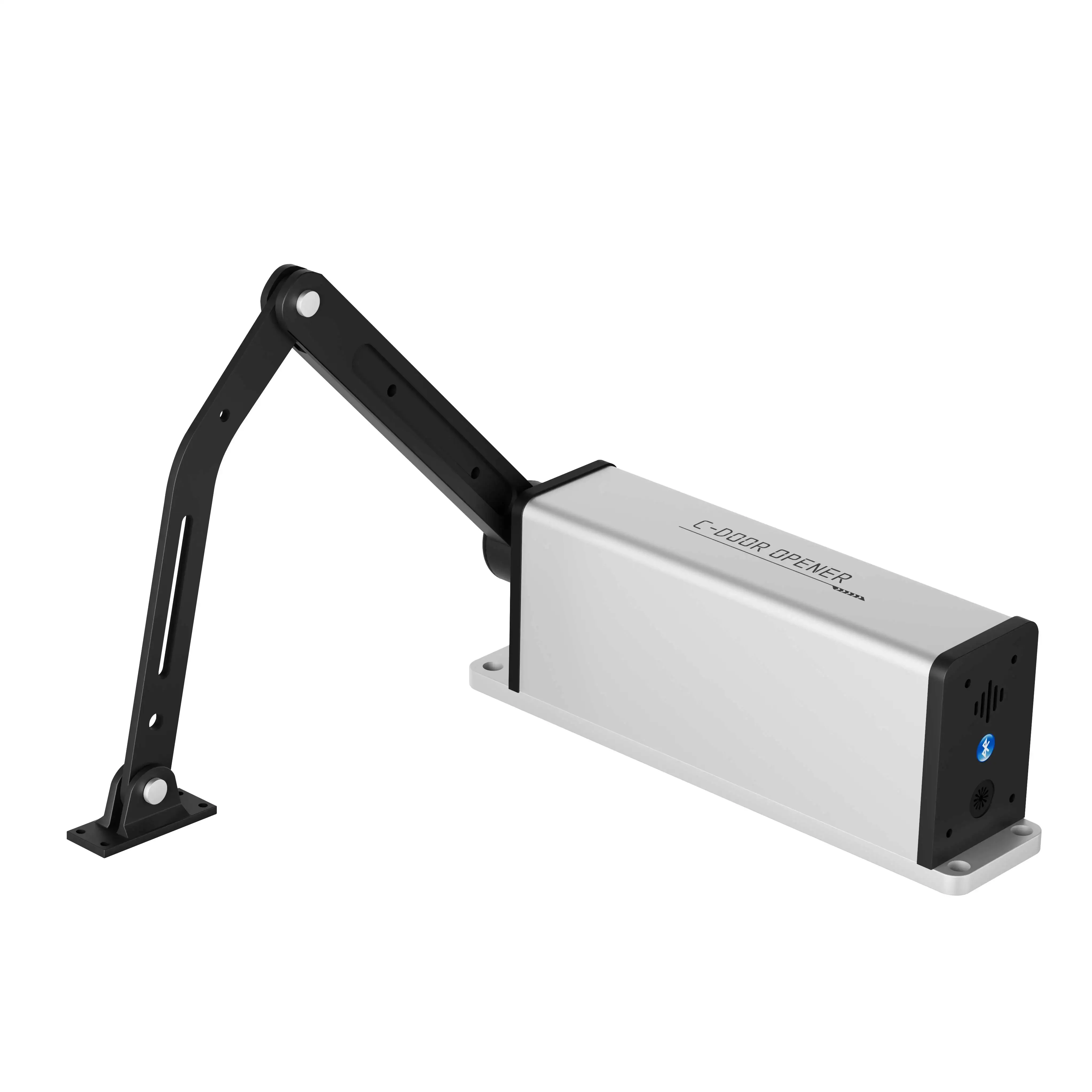 Smartphone-Operated Large Load-Bearing Automatic Door Opener and Closer Key and Access