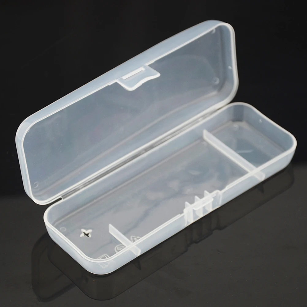 

10pcs Razor Case Lightweight Plastic Shaver Box Compact Travel ganizer Protective Container For Blades Storage