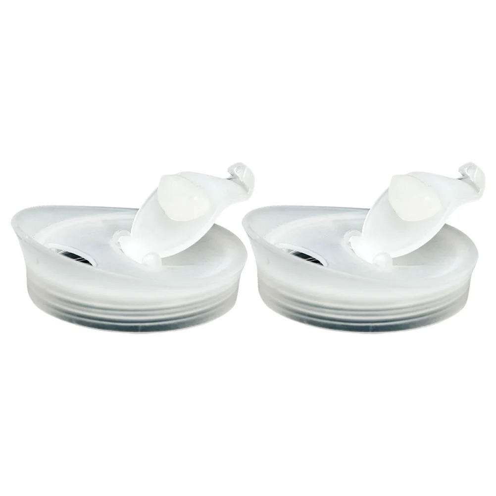 2 Pcs Cold Water Bottle Plastic Lid Teapot Sealed Jug Supplies For Pitcher Kettle Household