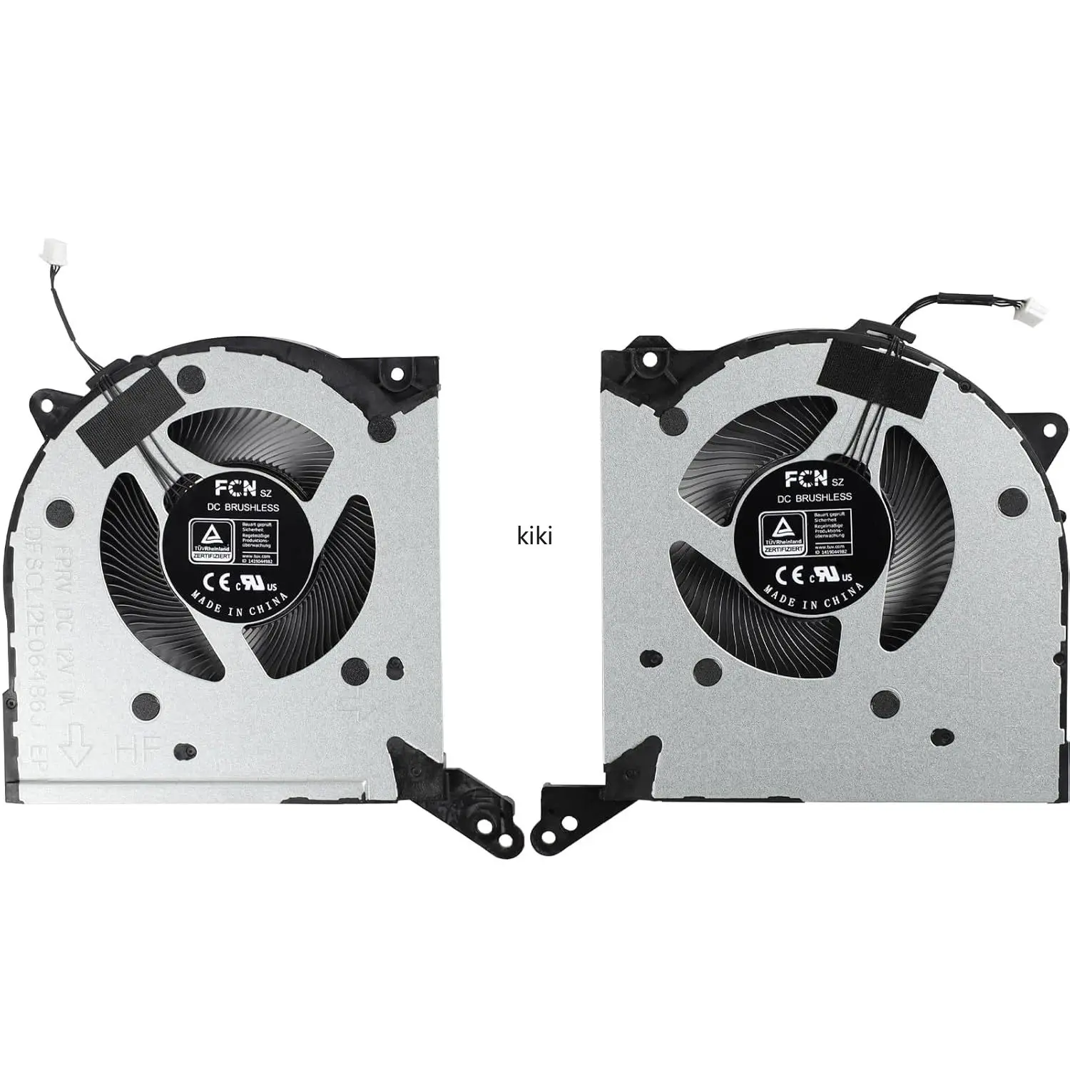 

Cooling Fan for Lenovo Legion 7 16IAX7 (82TD) R9000K Y9000K IAX7 2022 Series DFSCL12E16486J FPRW DFSCL12E06486J FPRV DC12V