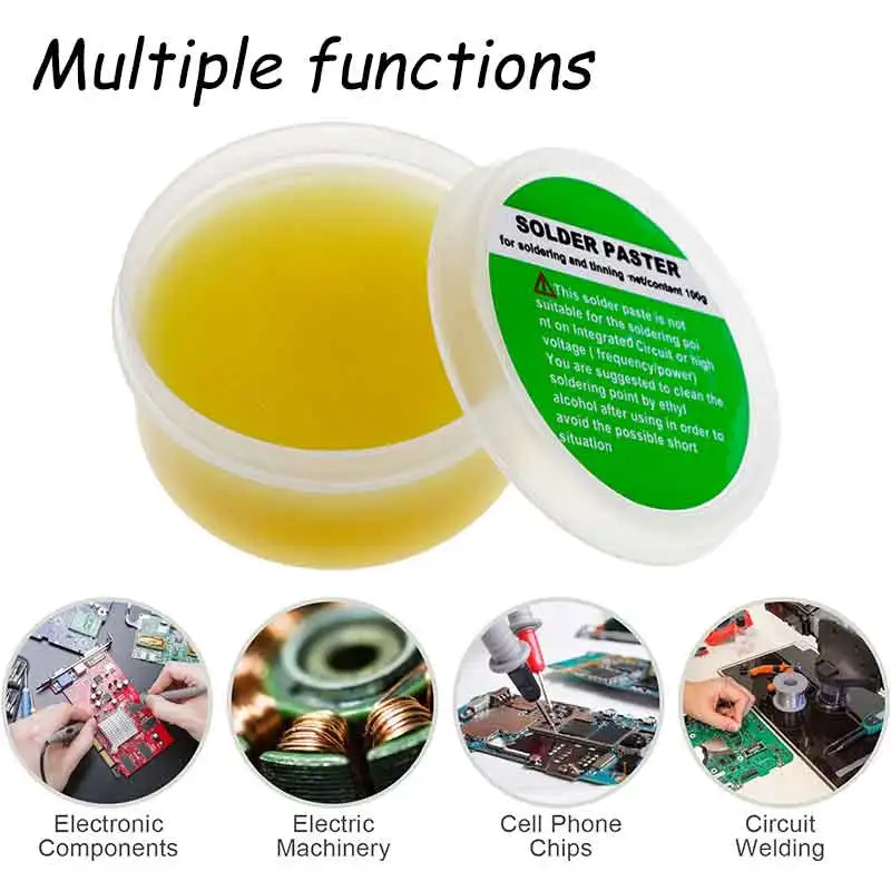 Imagem -06 - Solda Paste Rosin para Circuito Soldagem Flux sem Chumbo Reparação de Solda Profissional Componentes