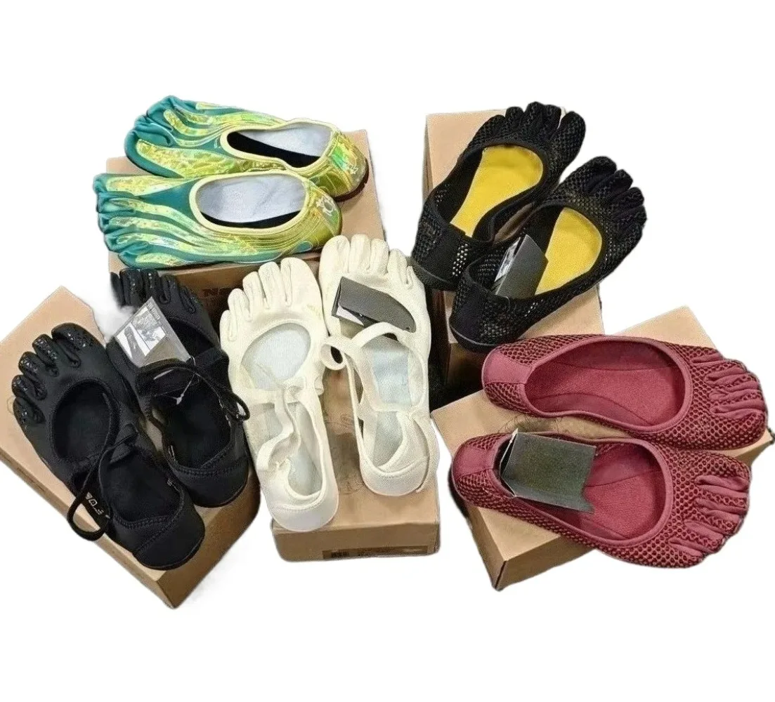 Five Toe Shoes Women Yoga Pilates Barefoot Training Non Slip Fitness Shoe Box Fast Shipping