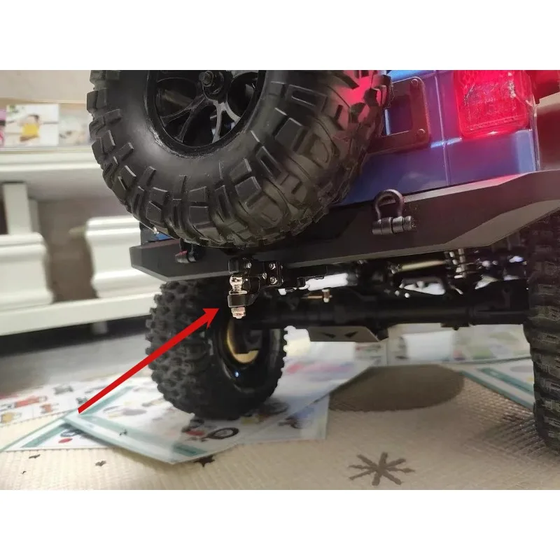 RC Crawler Upgrade Parts Custom Size Metal Tow Hook for CROSSRC YK TRX4 MJX H8H Rlaarlo JK07PRO KM RC Off‑Road Vehicle Accessory