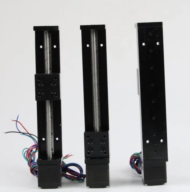Mini Linear Stage Actuator Small Slide Guide Rail CNC Screw Lead Motion Motorized Nema 11 Stepper Motor 300mm Stroke