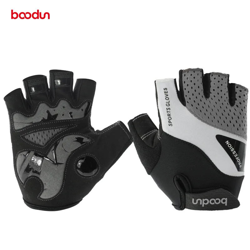 

Boyton Motorcycle Riding Gloves Half Finger Anti Slip And Shock-Absorbing Gloves Bicycle Equipment For Men And Women