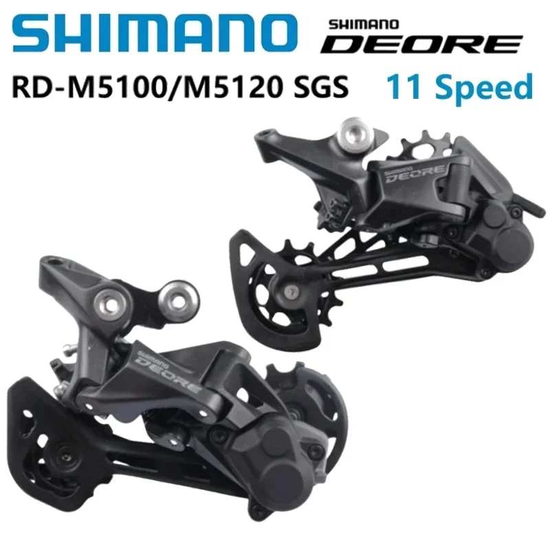 Shimano DEORE M5100 M5120 Rear Derailleur SGS 11 Speed Bike Bicycle Rear Derailleur For Mountain Bike 11V MTB Bicycle Part