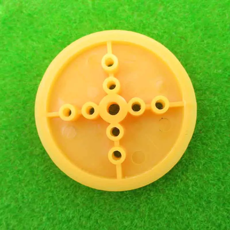 10PCS 36mm Plastic Belt Pulley Gears Eccentric Wheel Accessories for DIY Robots Cars RC Toy Car Airplane