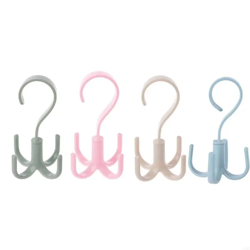U75C 360 độ Vành đai Xoay Vành đai Tie Boond Hook Hook Hook Tổ chức tủ quần áo