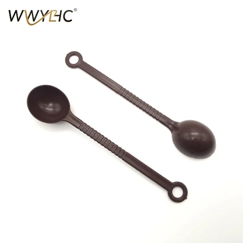 Suitable for Milk Tea Fruit Powder Spoon, Long Handle Coffee Plastic 10g Measuring Spoon, Coffee Spoon