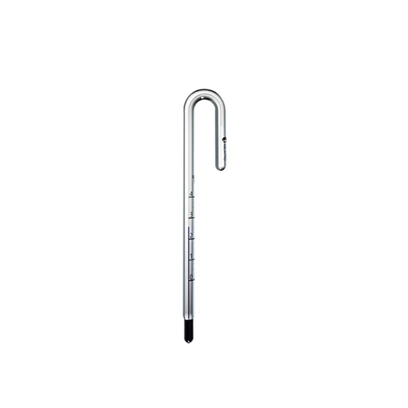 Liquid-In-Glass Aquarium Thermometer for Aquarium FishTank High-Accurate Hanging Laboratory Thermometer