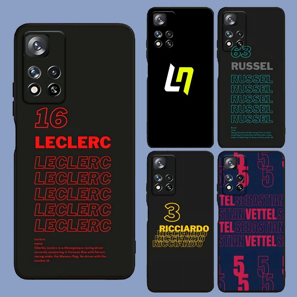 

F1 Formula 1 66 Number Phone Case For Samsung Galaxy A13,A21s,A22,A31,A32,A52,A53,A71,A80,A91 Soft Black Cover