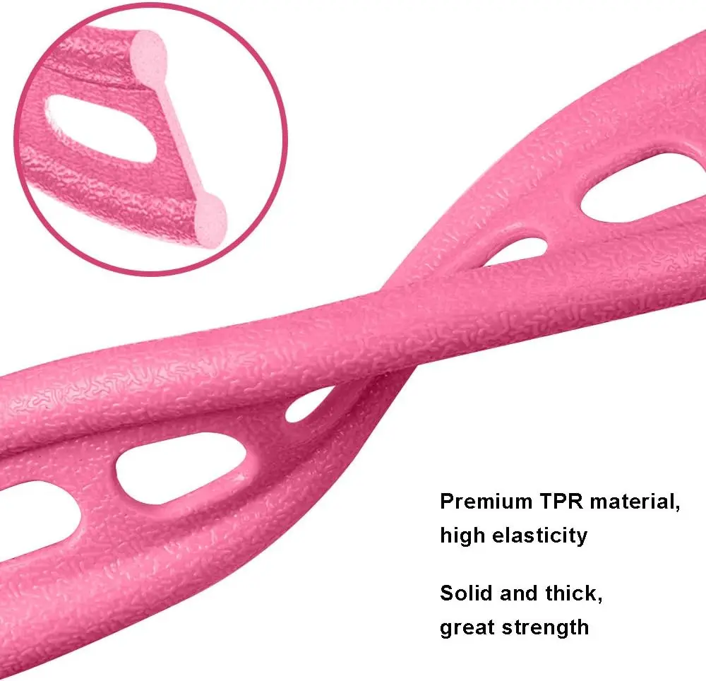 Pedal Resistance Bands with Handles Exercise Bands Multifunction Tension Rope Fitness for Working Out Arm Abs Legs Stretch Bands