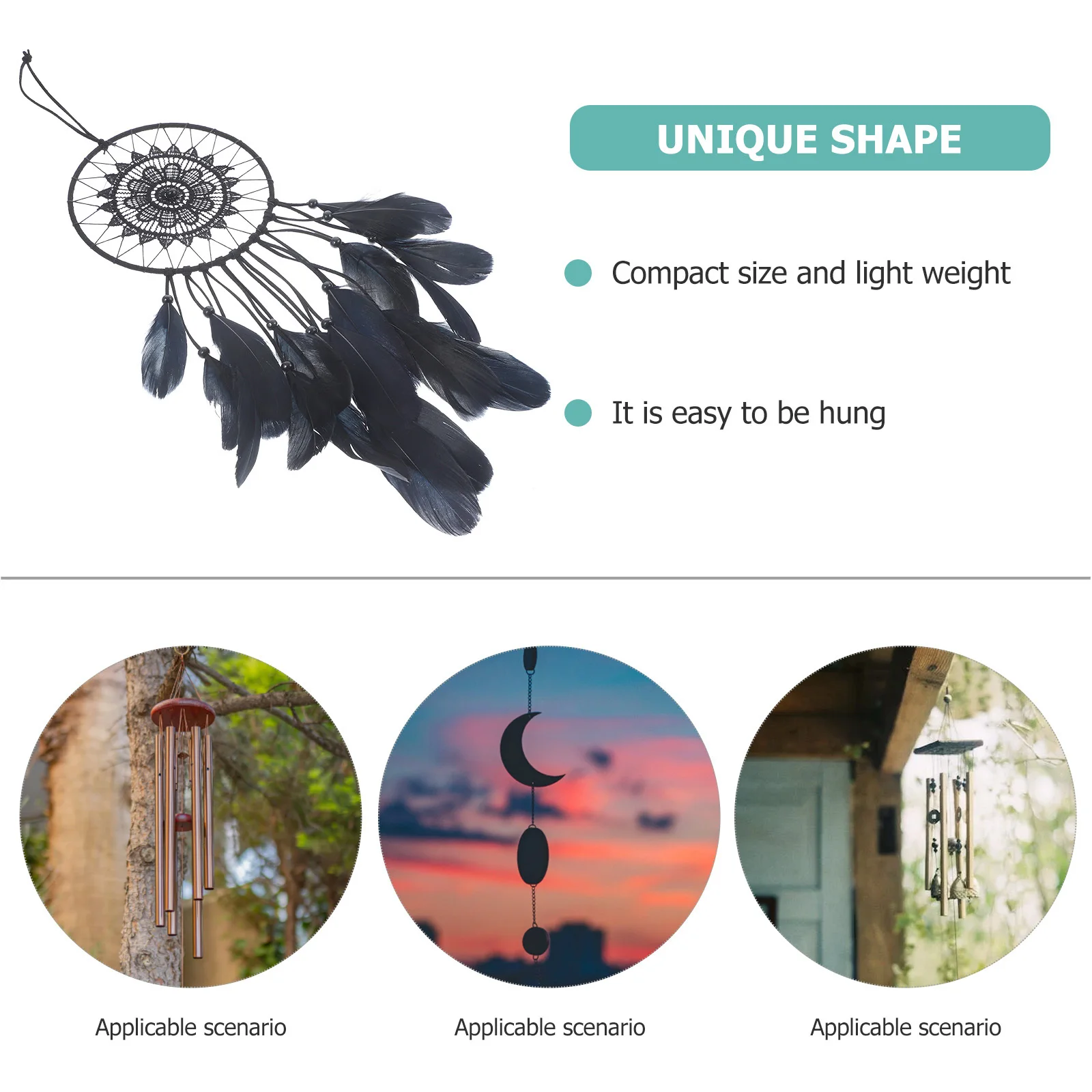 

Plume Dream Catcher Pendant Woven Hanging Decor For Room Bedroom Wall Window Balcony Macrame Tassel Small Dreamcatchers