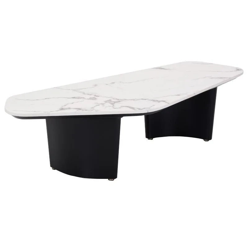 

Creative special-shaped marble coffee table living room home simple irregular tea table