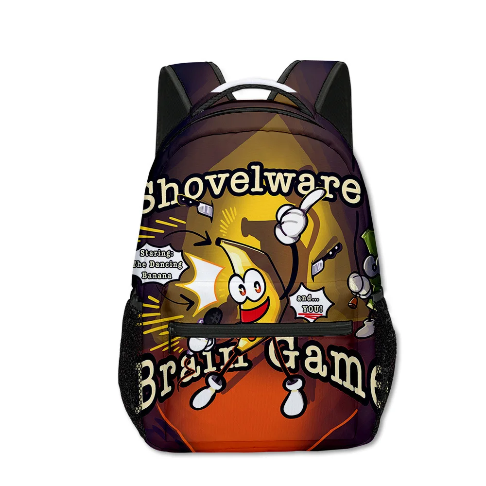 Classic Novelty shovelware Brain Game student Bookbag Notebook Backpacks 3D Print Oxford Waterproof Boys/Girls Travel Backpacks