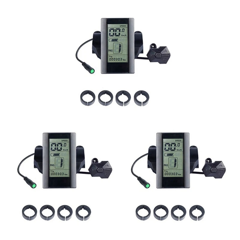 

3X Electric Bicycle Display 800S LCD Display For Bafang BBS01 BBS02 Ebike Conversion Kit Electric Bicycle Part