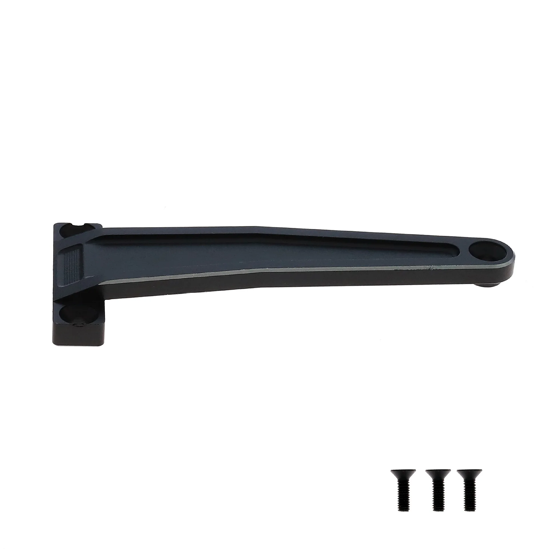 Placa de conector de chassi frontal de metal para tamiya CW-01 cw01 lancheira meia-noite abóbora monstro besouro peças de atualização acessórios