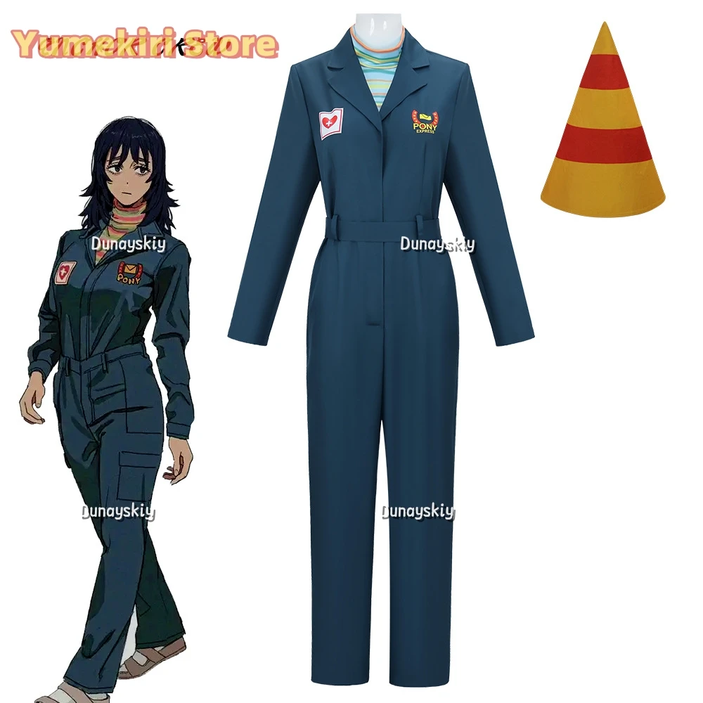 

Nurse Anya Cosplay Costume Game Mouthwashing Cosplay Women Anya Jumpsuits Hat Uniform Suit Role Play Outfit