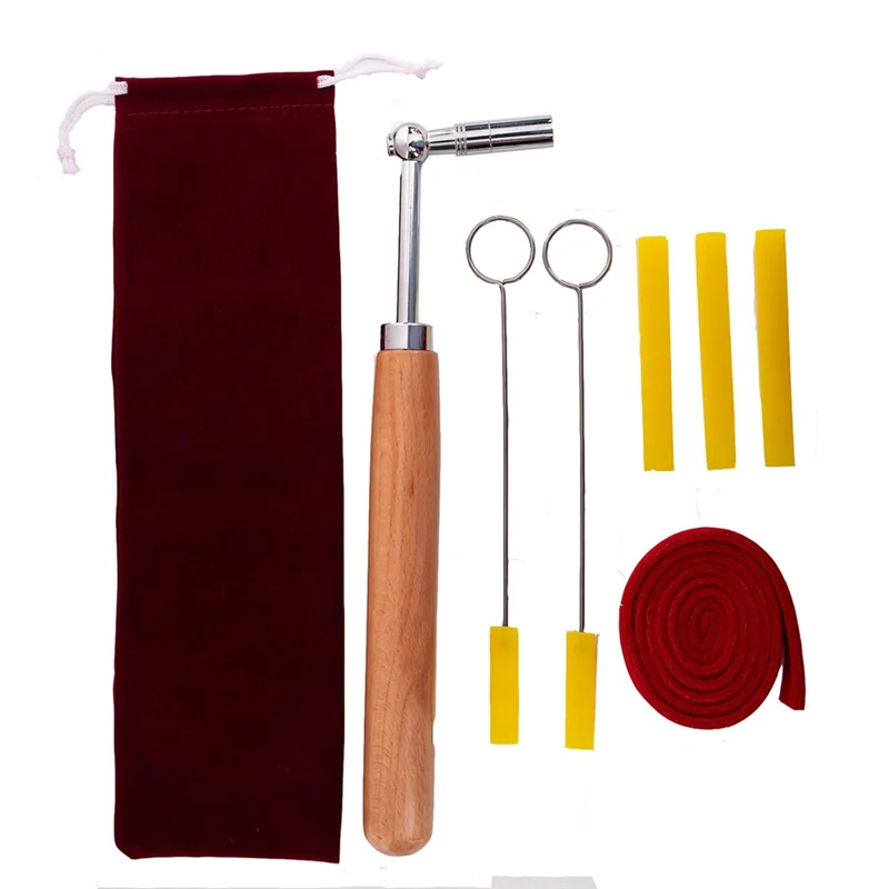 

B93B-Precision Tuning Kit For Pianos: 8 Pieces With Hammer And Mutes For Upright And Grand Pianos