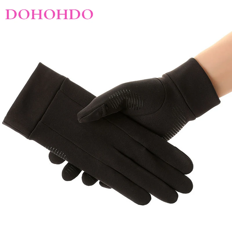 

Outdoor Warm Winter Gloves Woman Man Touch Screen All Fingers Windproof Velvet Sports Mountaineering Cycling Skiing Glove Liner
