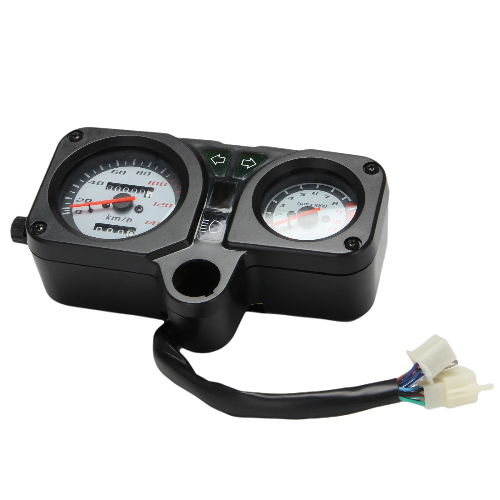 

Motorcycle Speedometer Gear Gauge Tachometer for QINGQI QM200GY GXT200