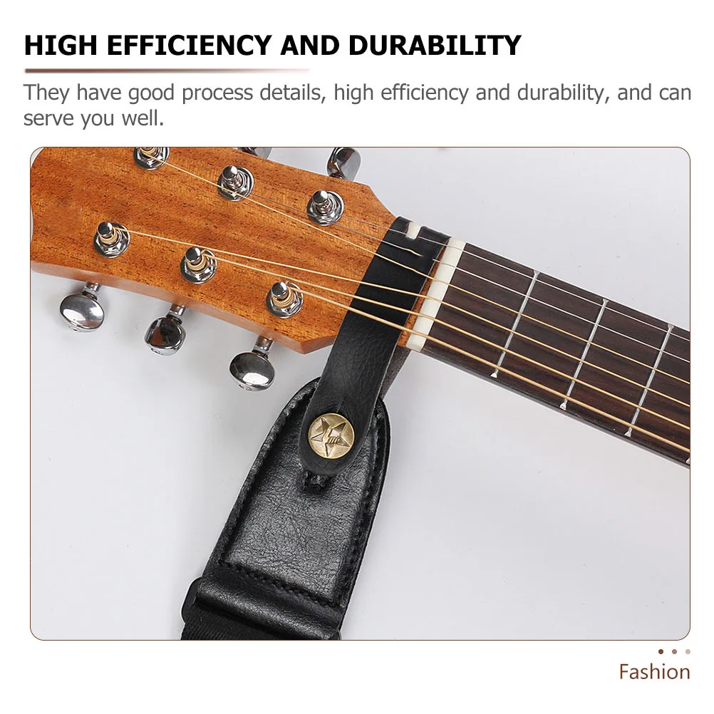 

Guitar Strap Accessories Neck Strip Ukulele for Supplies Hook Accessory Celluloid Beginners