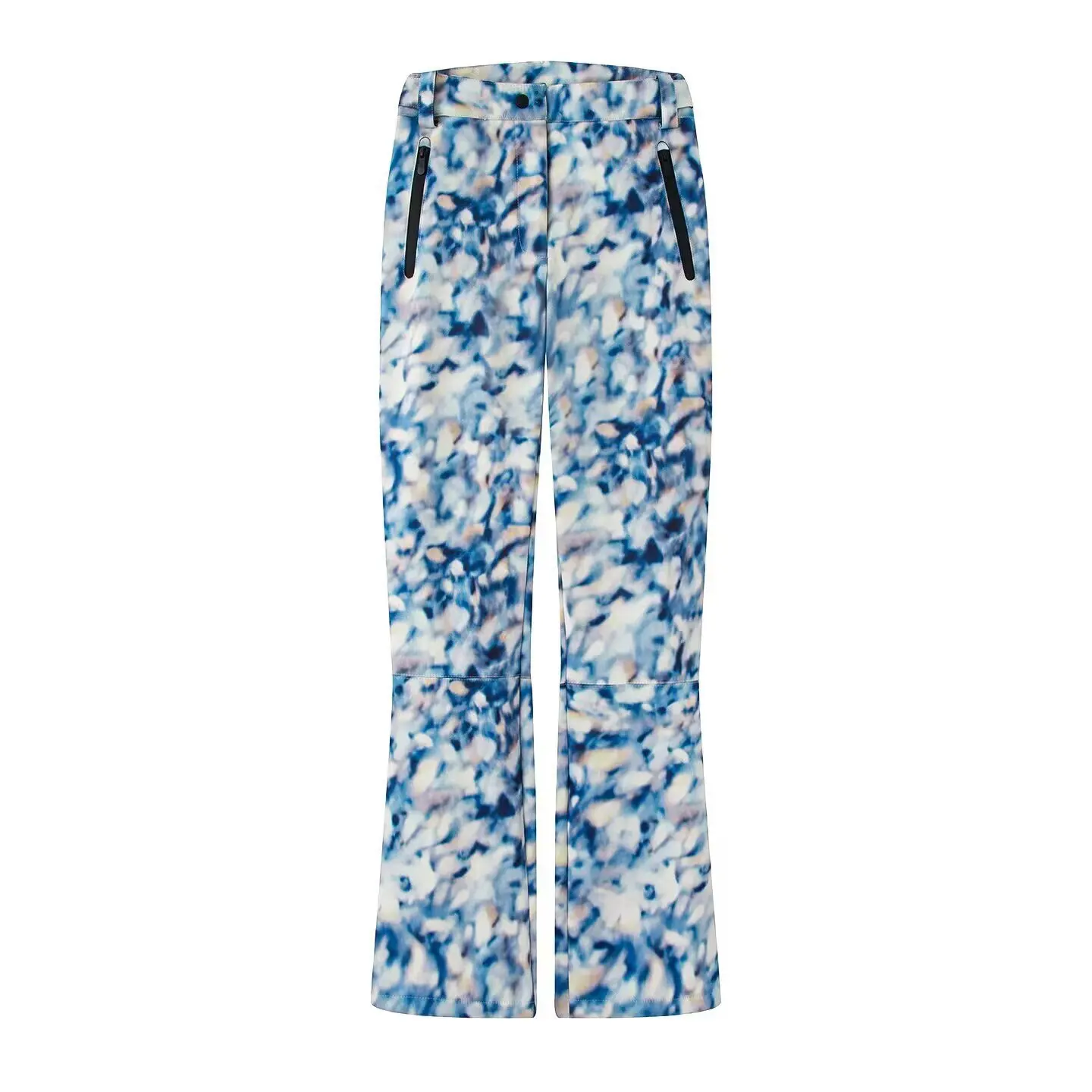 女性の冬のフード付きパッド入りスポーツパーカーパンツ 2 個セットベルト女性エレガントな暖かい防風スキーコートジャケットズボン