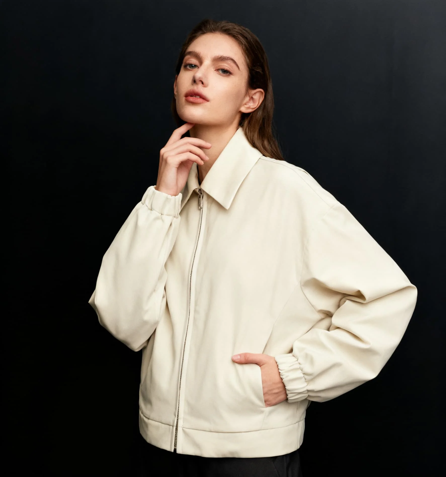 

Bomber Jackets Womens Jacket Collared Winter Down Quilted Relaxed Fit Climbing Mountain Adventure Hiking Outdoor Heavy-Duty Warm