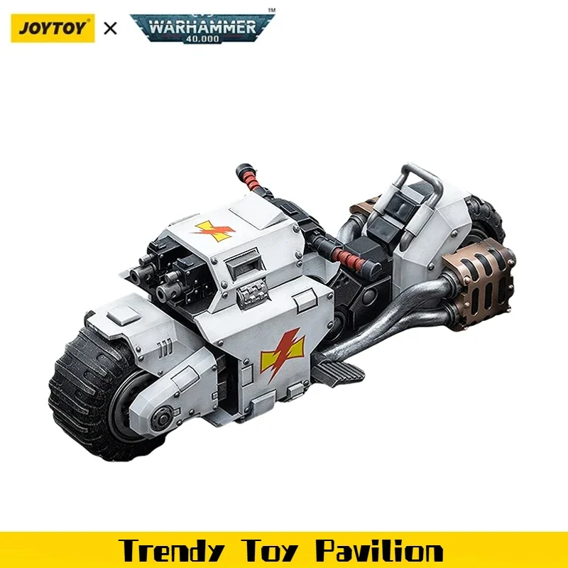 【24 hours delivery】JOYTOY Warhammer40K White Scars Raider-pattern Combat Bike 1/18 Action Figure Toy