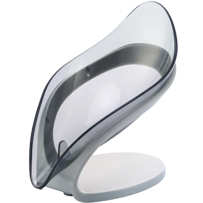 

Double-layer soap box non-punching suction cup rack